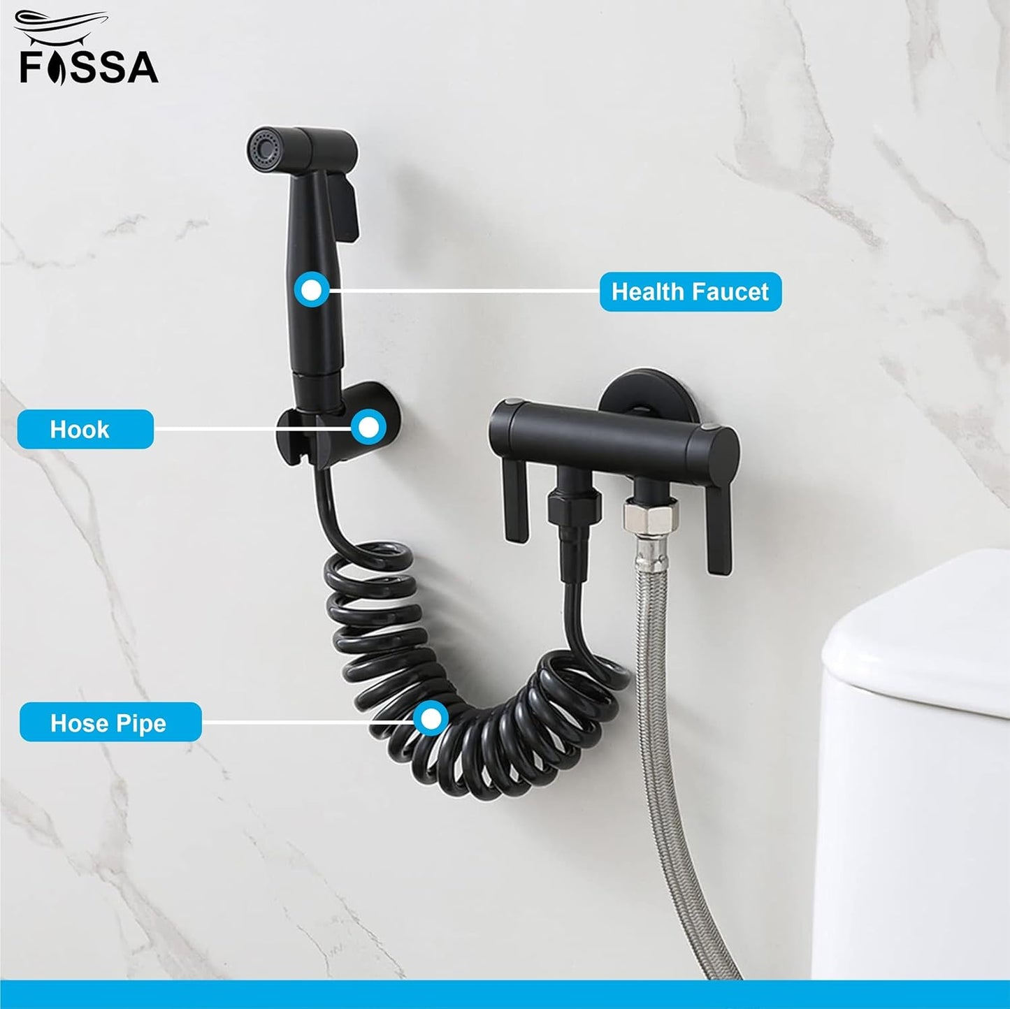 Hand Held Bidet Sprayer Premium Stainless Steel Sprayer