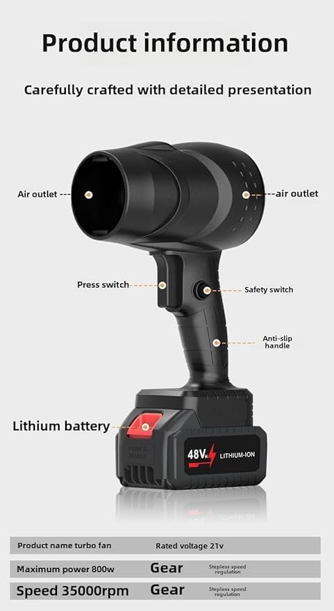 Turbo Glass Car Blower