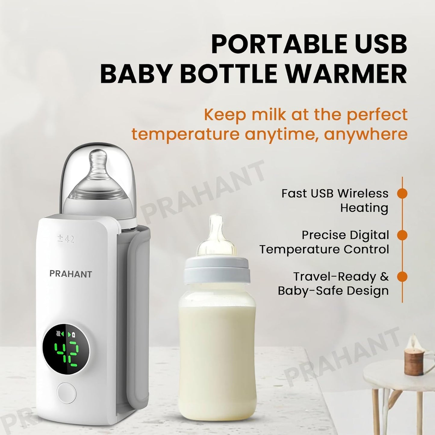 Portable Warmer Bottle