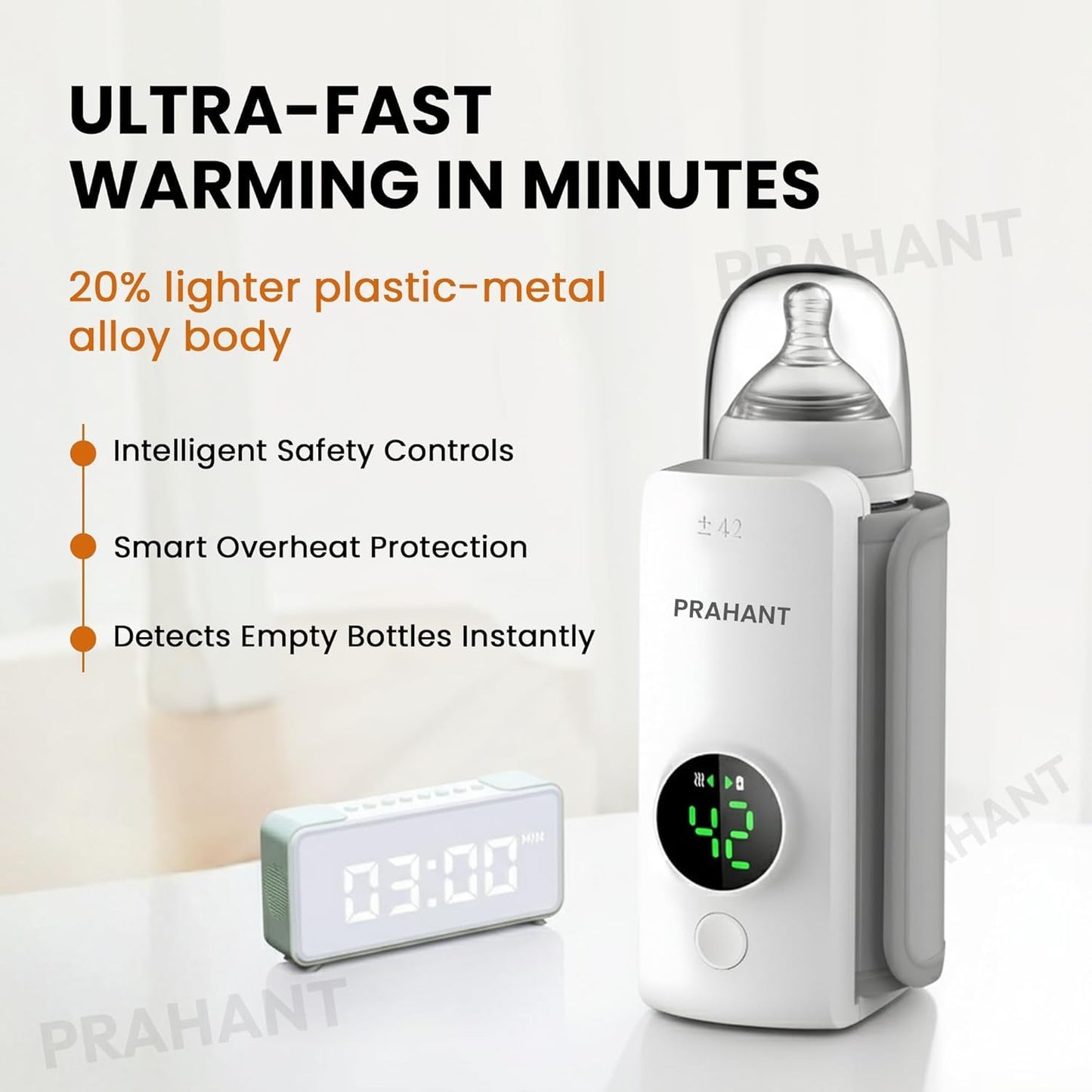 Portable Warmer Bottle