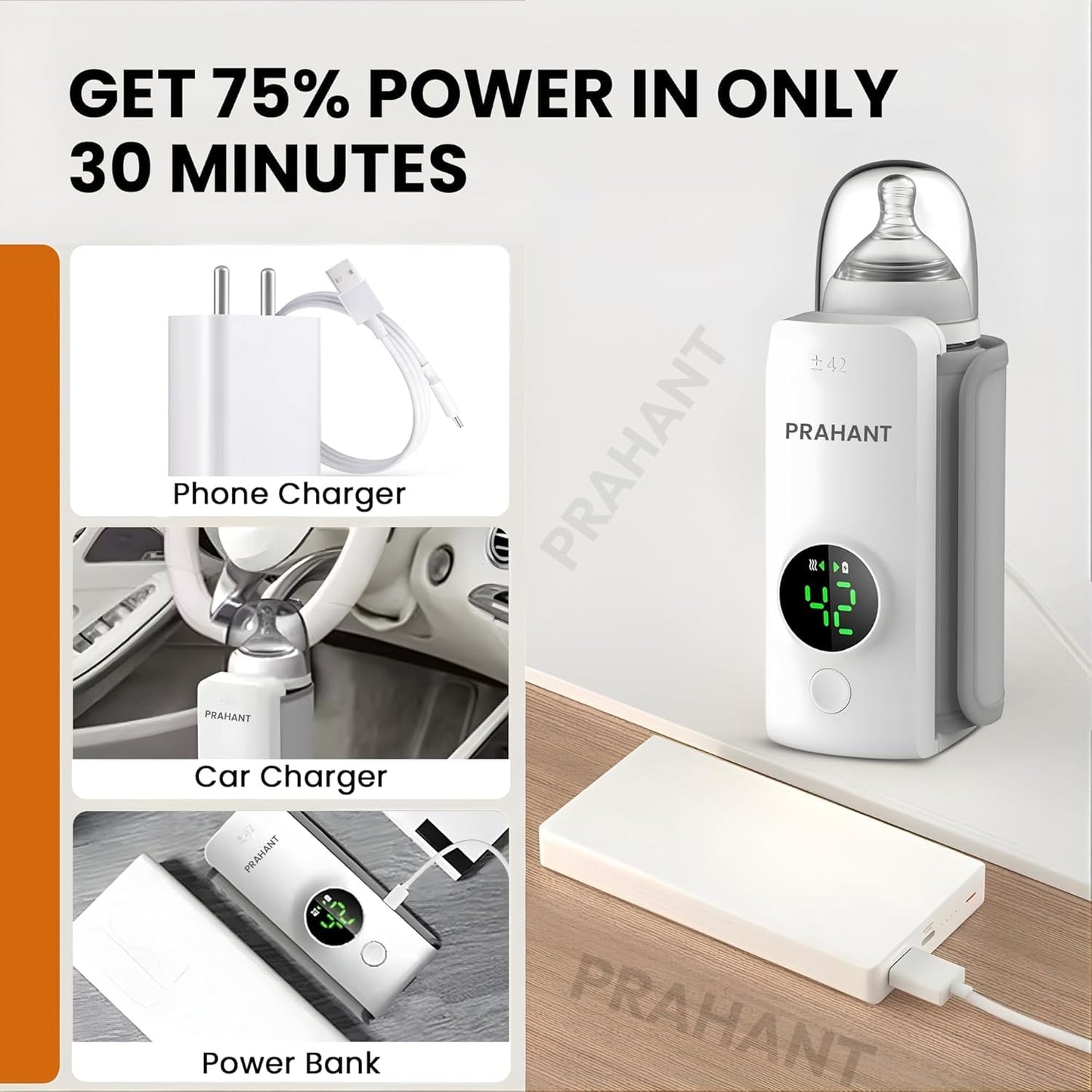 Portable Warmer Bottle