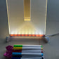3D LED Light Glass Acrylic Writing pad