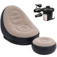 inflatable Chair Lazy Sofa With Footrest Home Improvement