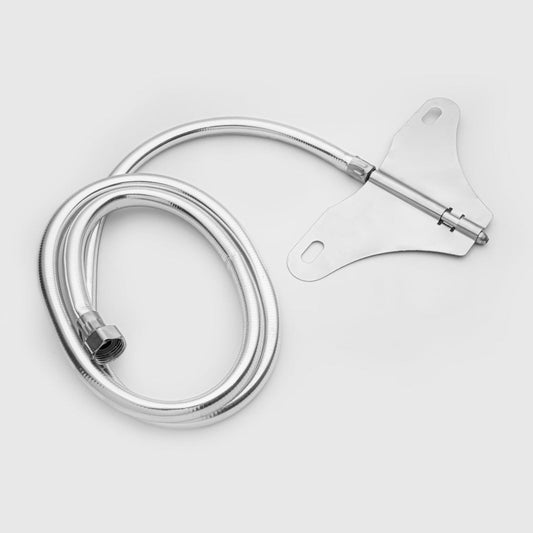 Stainless Steel Straight Jet Spray with Heavy PVC Hose Pipe