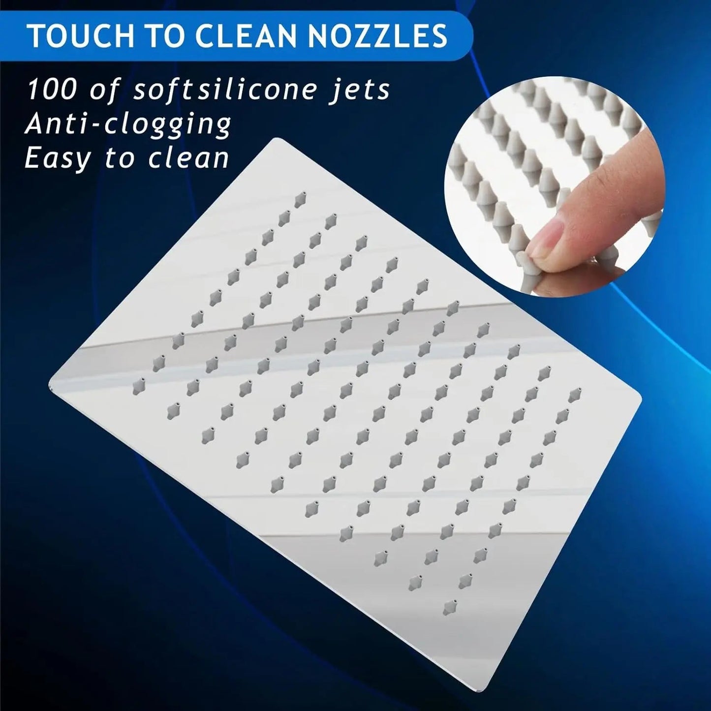 8X8 Inch Rain Shower