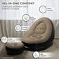 inflatable Chair Lazy Sofa With Footrest Home Improvement